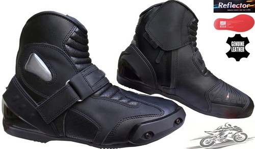 Real leather high tech mens - leather,