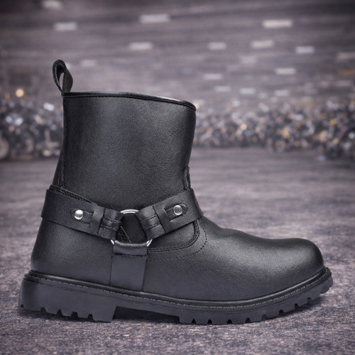 Short leather cruiser style - short,